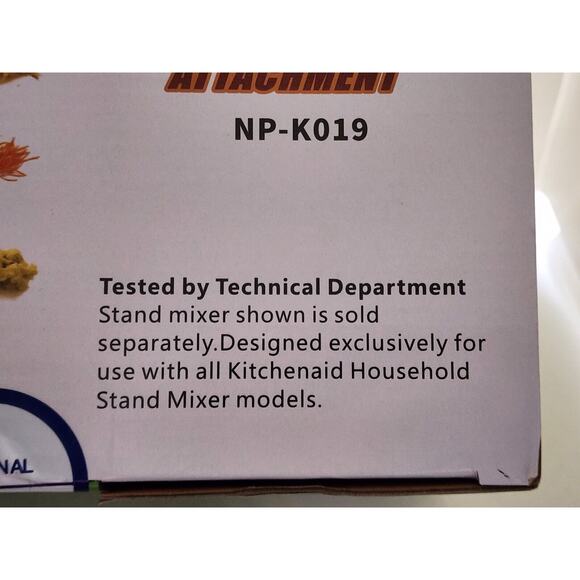 AIRPRO SLICER/SHREDDER ATTACHMENT-NP-K019-For Kitchenaid Household Stand Mixer - Picture 2 of 9